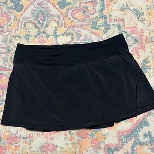 Black Lululemon Athletic Skort